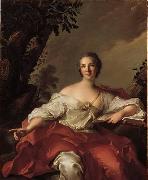 Jean Marc Nattier Portrait of Madame Geoffrin